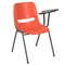 Flash Furniture Orange Ergonomic Shell Chair with Left Handed Flip-Up Tablet Arm RUT-EO1-OR-LTAB-GG - alternate 5